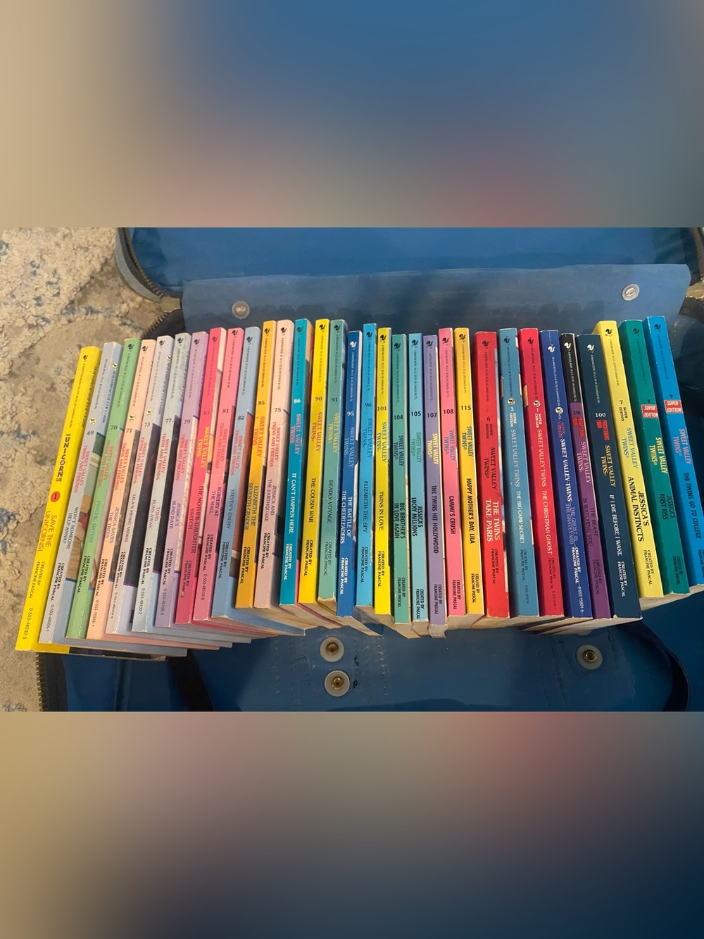 Sweet Valley Twins and The Unicorn Club books